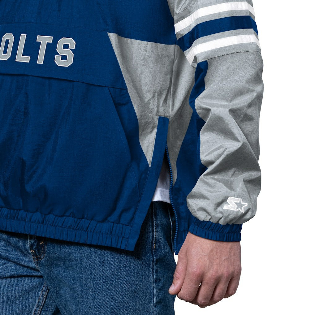 Indianapolis Colts Starter Prospect Half-Zip Pullover - Royal sale