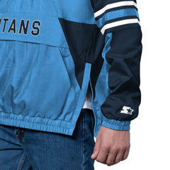 Tennessee Titans Starter Prospect Half-Zip Pullover - Light Blue discount