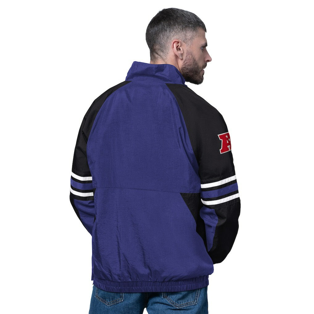 Baltimore Ravens Starter Prospect Half-Zip Pullover - Purple online