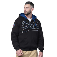 Buffalo Bills Starter Big Shot Full-Zip Double Hoodie - Black outlet