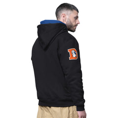Denver Broncos Starter Big Shot Throwback Full-Zip Double Hoodie - Black online