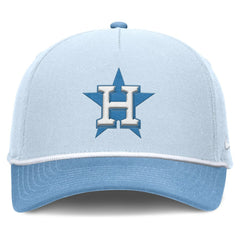Houston Astros Rise Dri-Fit Adjustable Hat Light Blue