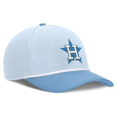 Houston Astros Rise Dri-Fit Adjustable Hat Light Blue