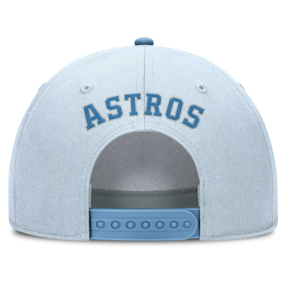 Houston Astros Rise Dri-Fit Adjustable Hat Light Blue