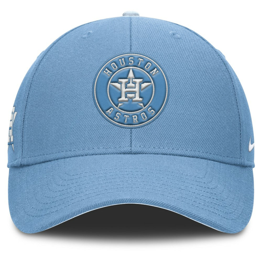 Houston Astros Rise Dri-Fit Adjustable Hat Light Blue