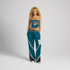 Philadelphia Eagles Off Season x NFL Women's Fleece Corset - Dark Green outlet
