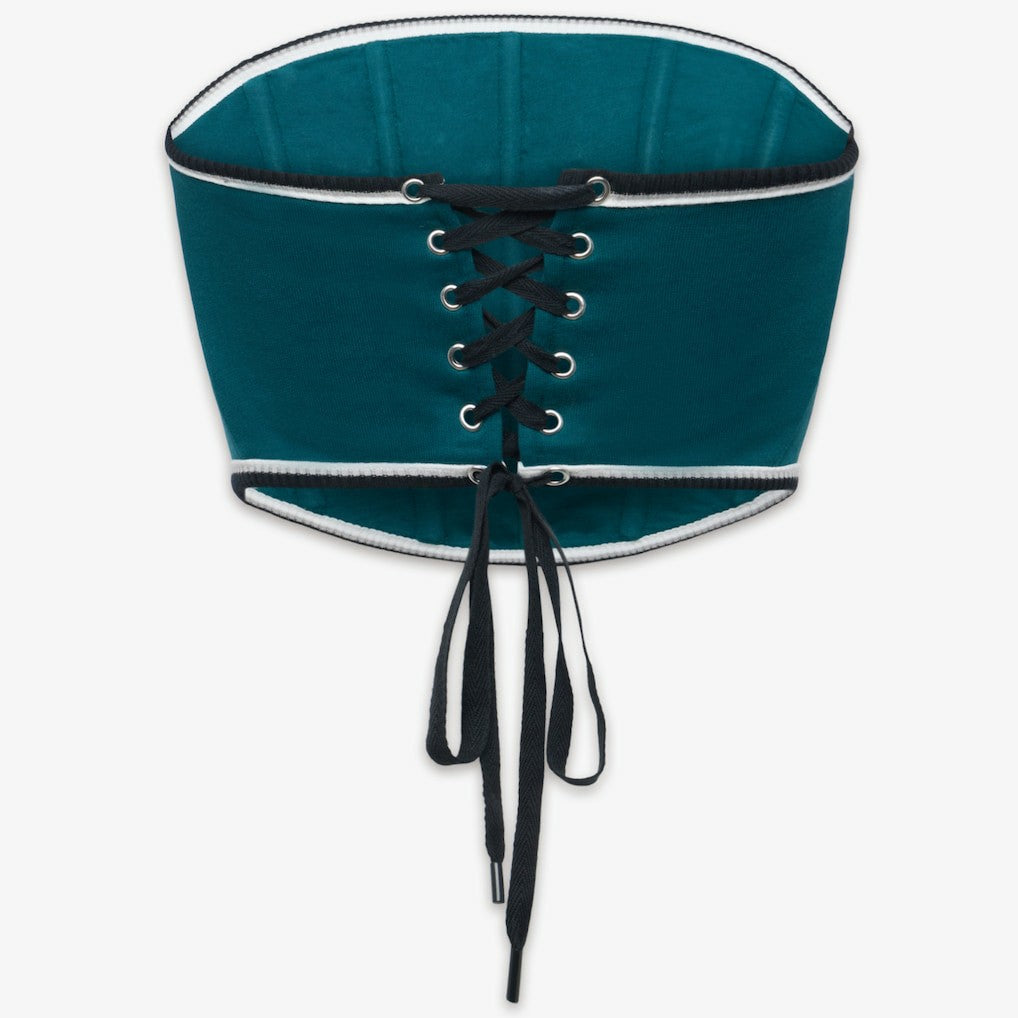 Philadelphia Eagles Off Season x NFL Women's Fleece Corset - Dark Green outlet