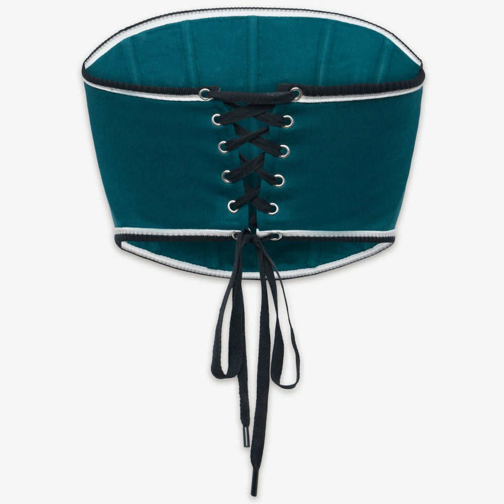 Philadelphia Eagles Off Season x NFL Women's Fleece Corset - Dark Green outlet