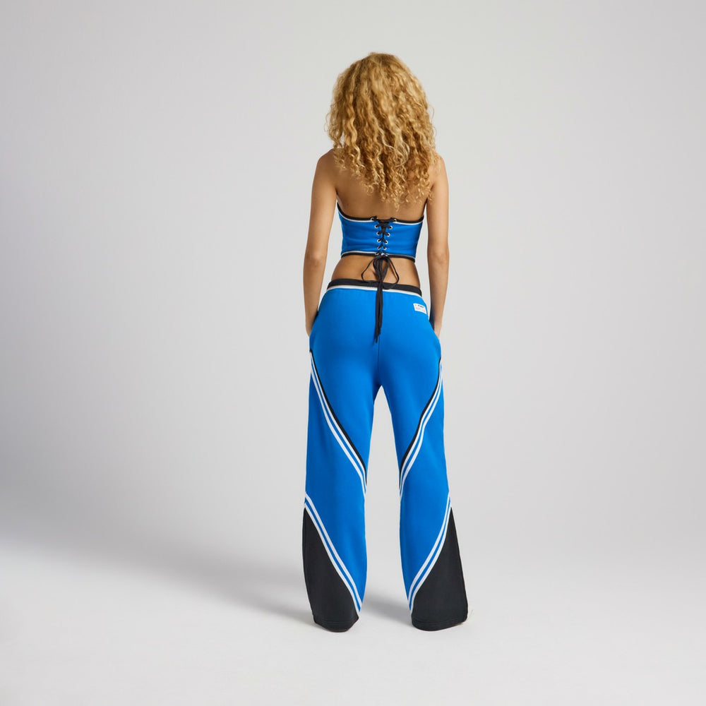 Detroit Lions Off Season x NFL Women's Fleece Corset - Blue on sale