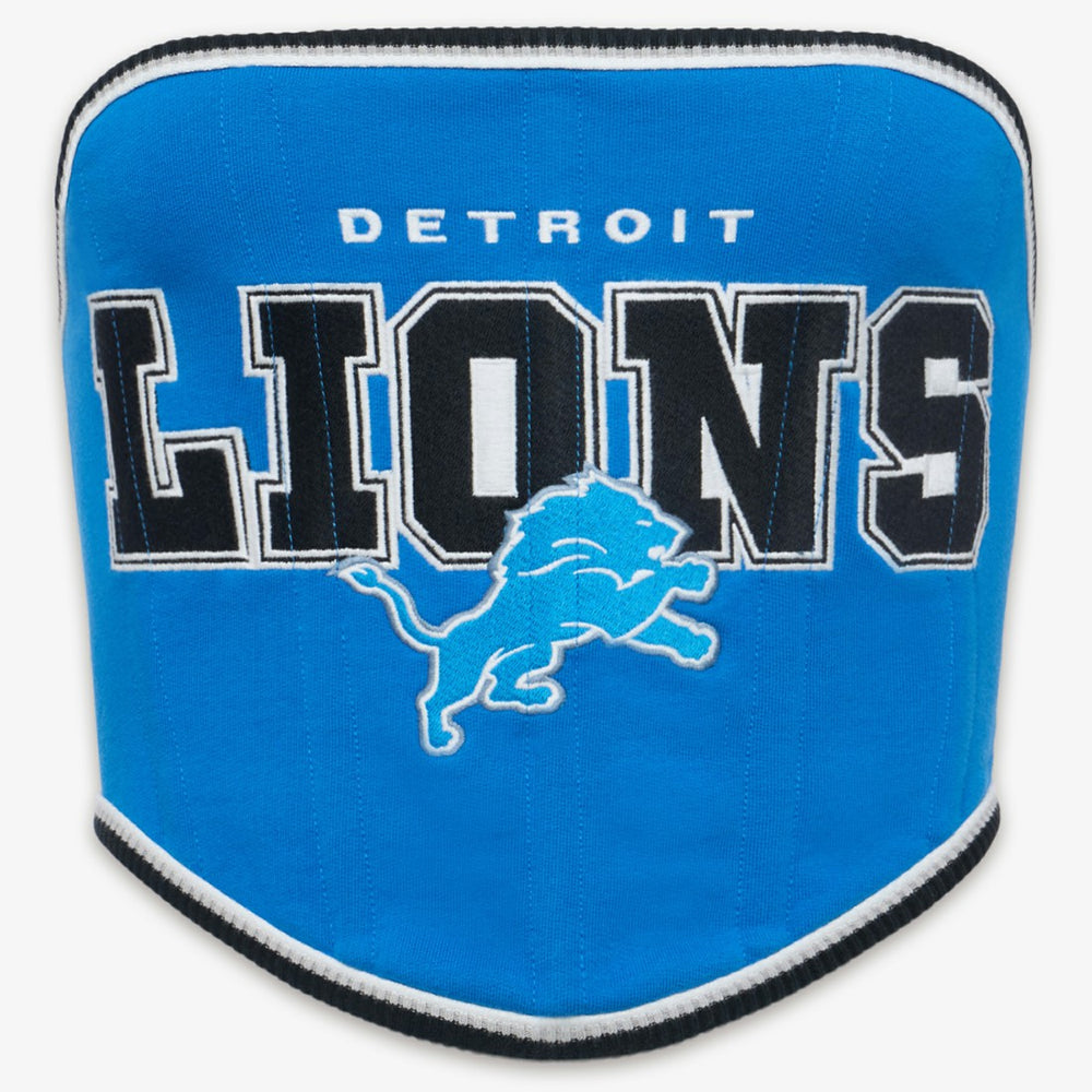 Detroit Lions Off Season x NFL Women's Fleece Corset - Blue on sale