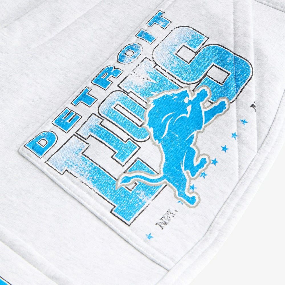 Detroit Lions Off Season x NFL Women's Fleece Cargo Shorts - Heather Gray sale