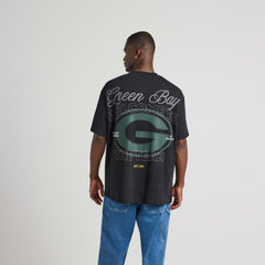 Green Bay Packers Off Season x NFL Unisex Graphic T-Shirt - Black for sale
