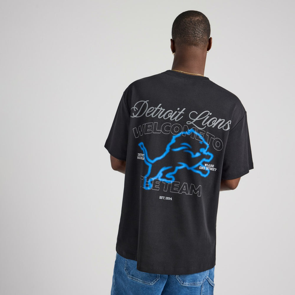 Detroit Lions Off Season x NFL Unisex Graphic T-Shirt - Black for sale