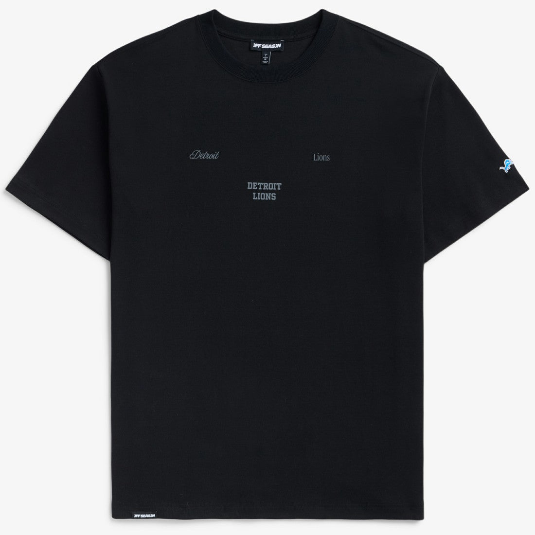 Detroit Lions Off Season x NFL Unisex Graphic T-Shirt - Black for sale