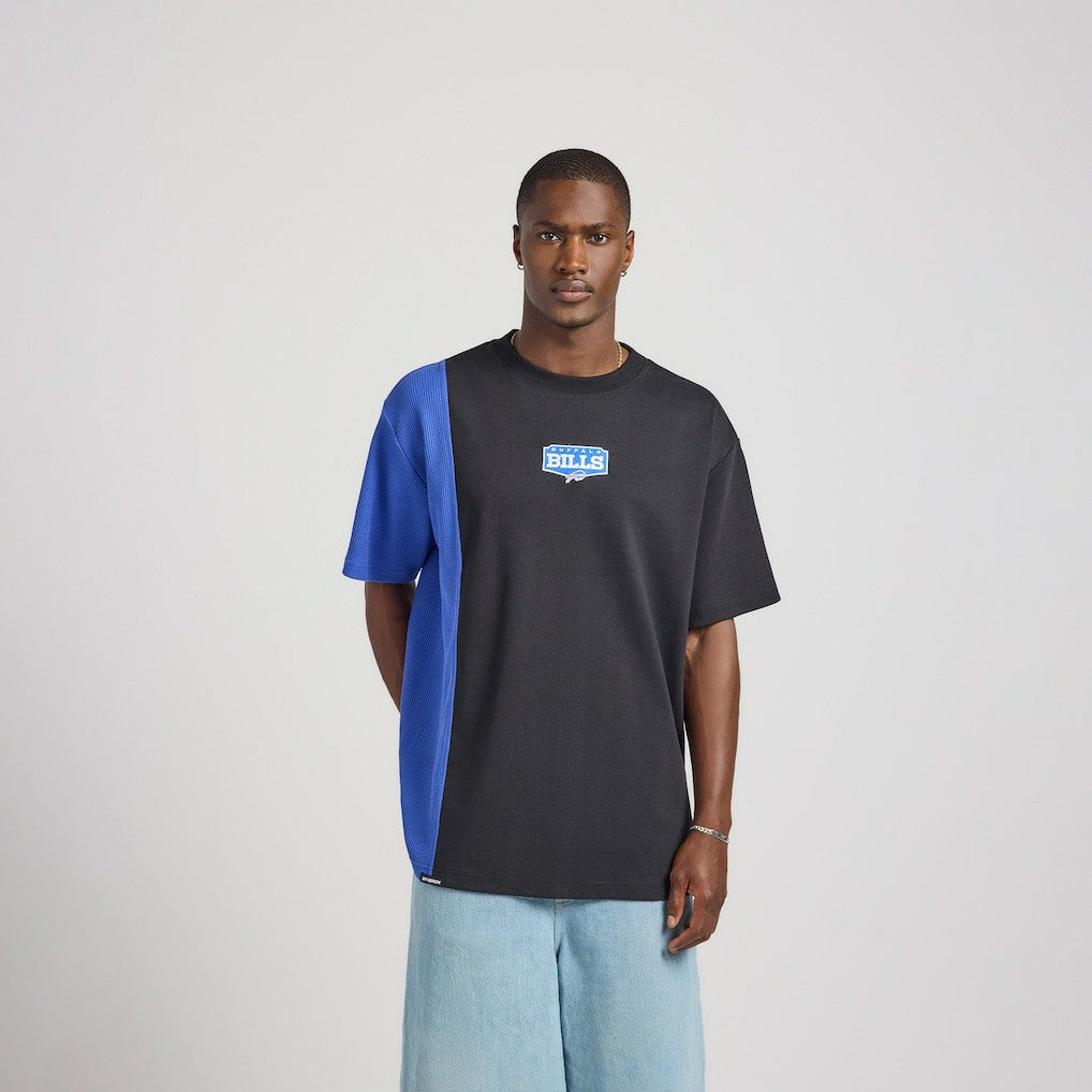 Buffalo Bills Off Season x NFL Unisex Spliced T-Shirt - Black discount