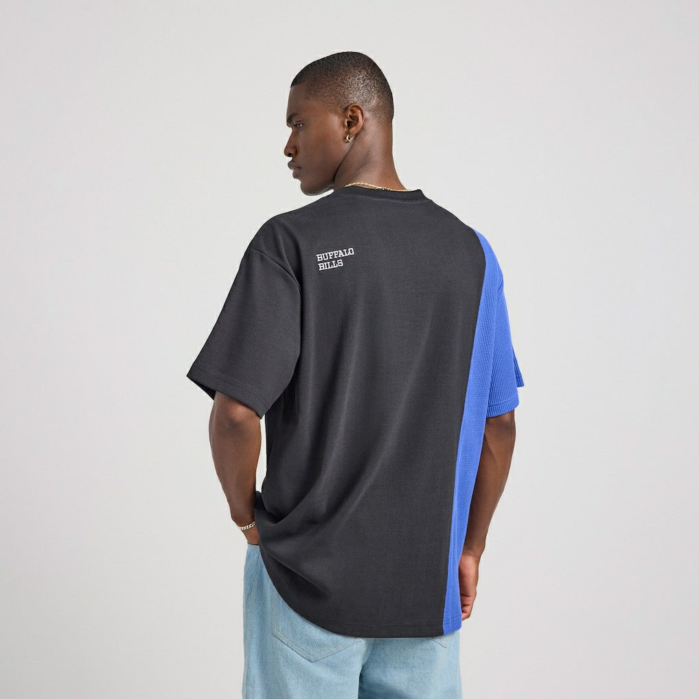 Buffalo Bills Off Season x NFL Unisex Spliced T-Shirt - Black discount