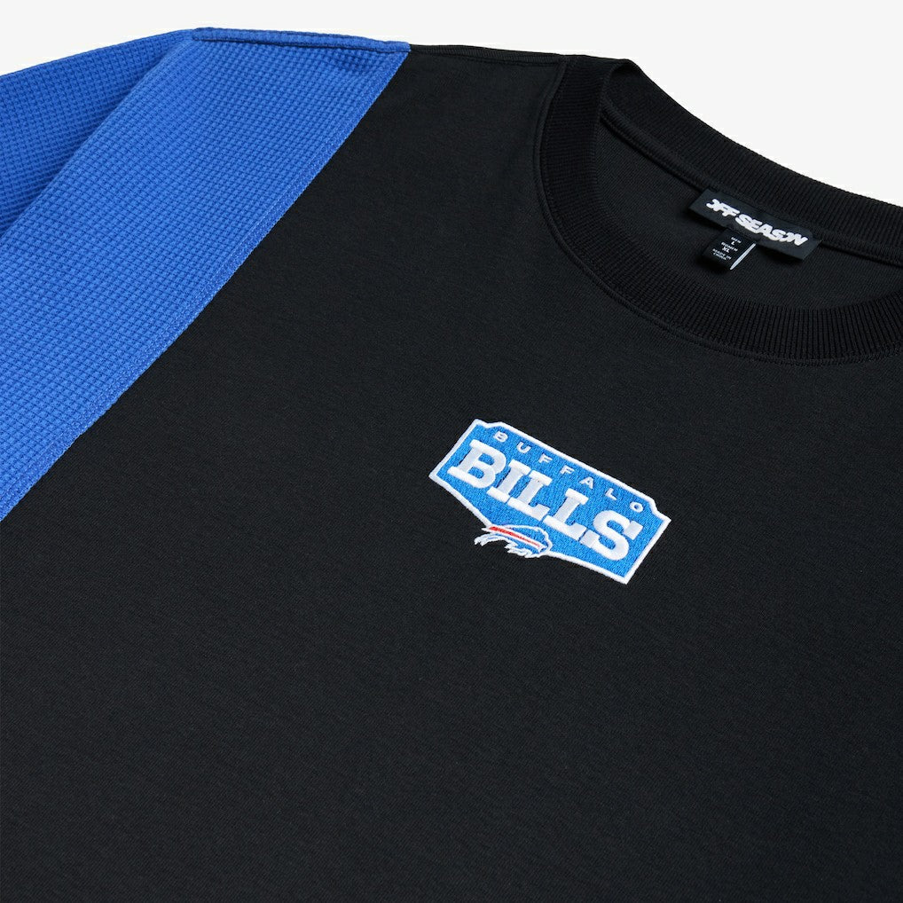 Buffalo Bills Off Season x NFL Unisex Spliced T-Shirt - Black discount
