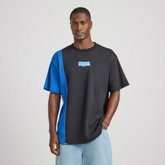 Detroit Lions Off Season x NFL Unisex Spliced T-Shirt - Black on sale