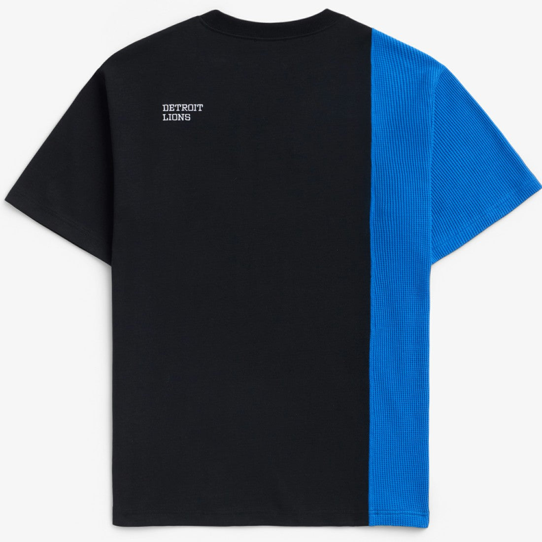 Detroit Lions Off Season x NFL Unisex Spliced T-Shirt - Black on sale
