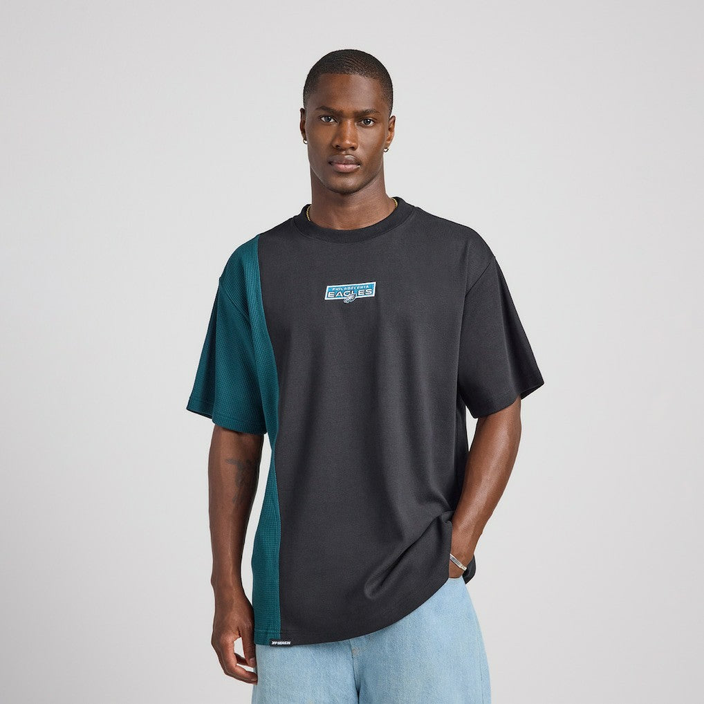 Philadelphia Eagles Off Season x NFL Unisex Spliced T-Shirt - Black outlet