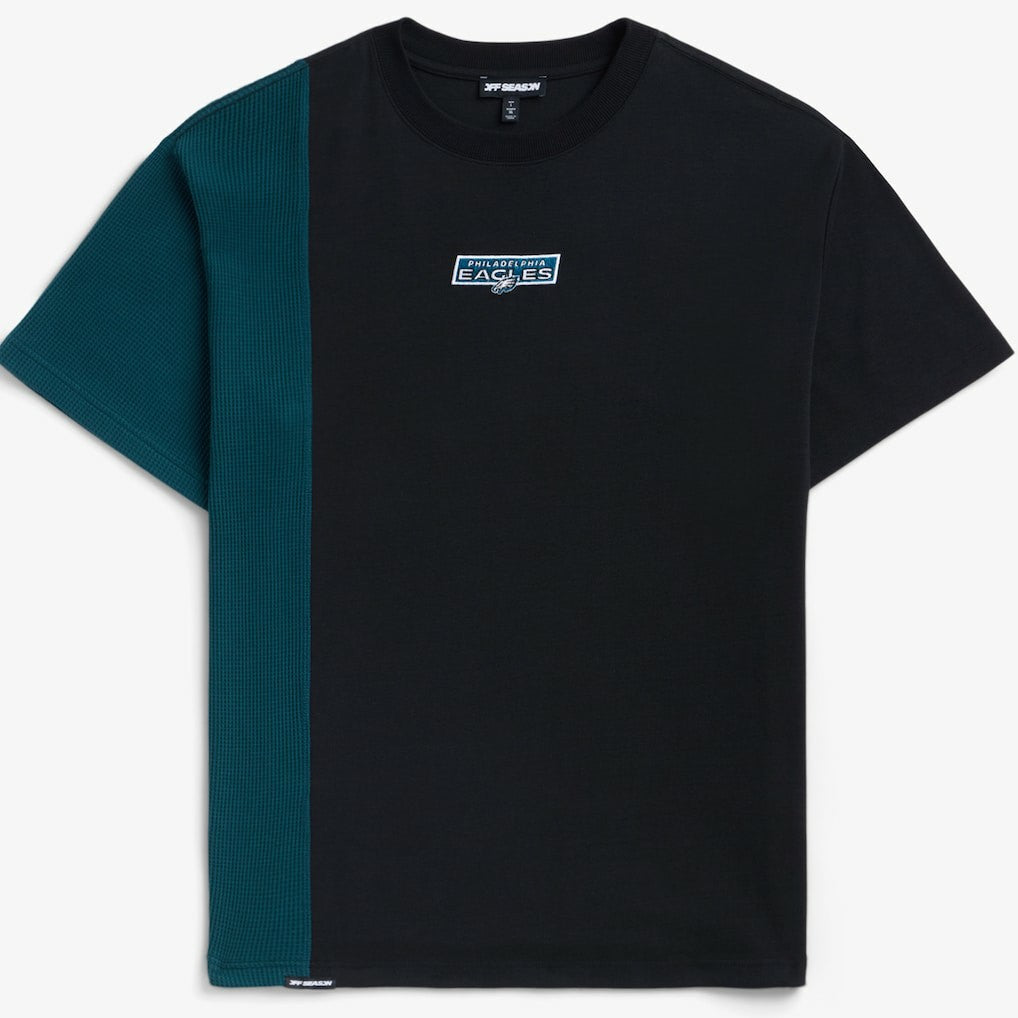 Philadelphia Eagles Off Season x NFL Unisex Spliced T-Shirt - Black outlet