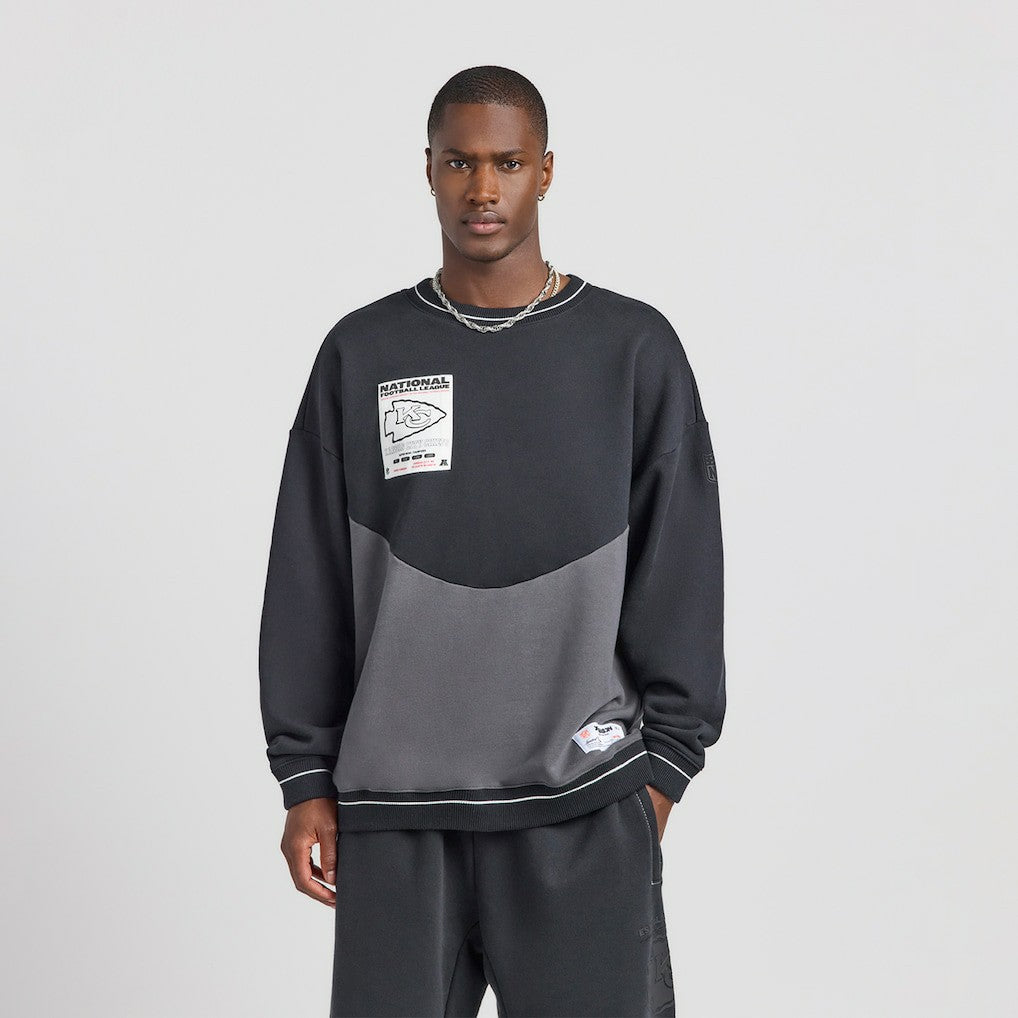 Kansas City Chiefs Off Season x NFL Unisex Fleece Sweatshirt - Black online