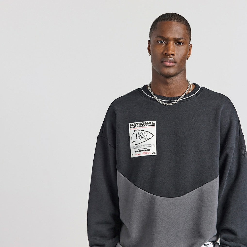 Kansas City Chiefs Off Season x NFL Unisex Fleece Sweatshirt - Black online