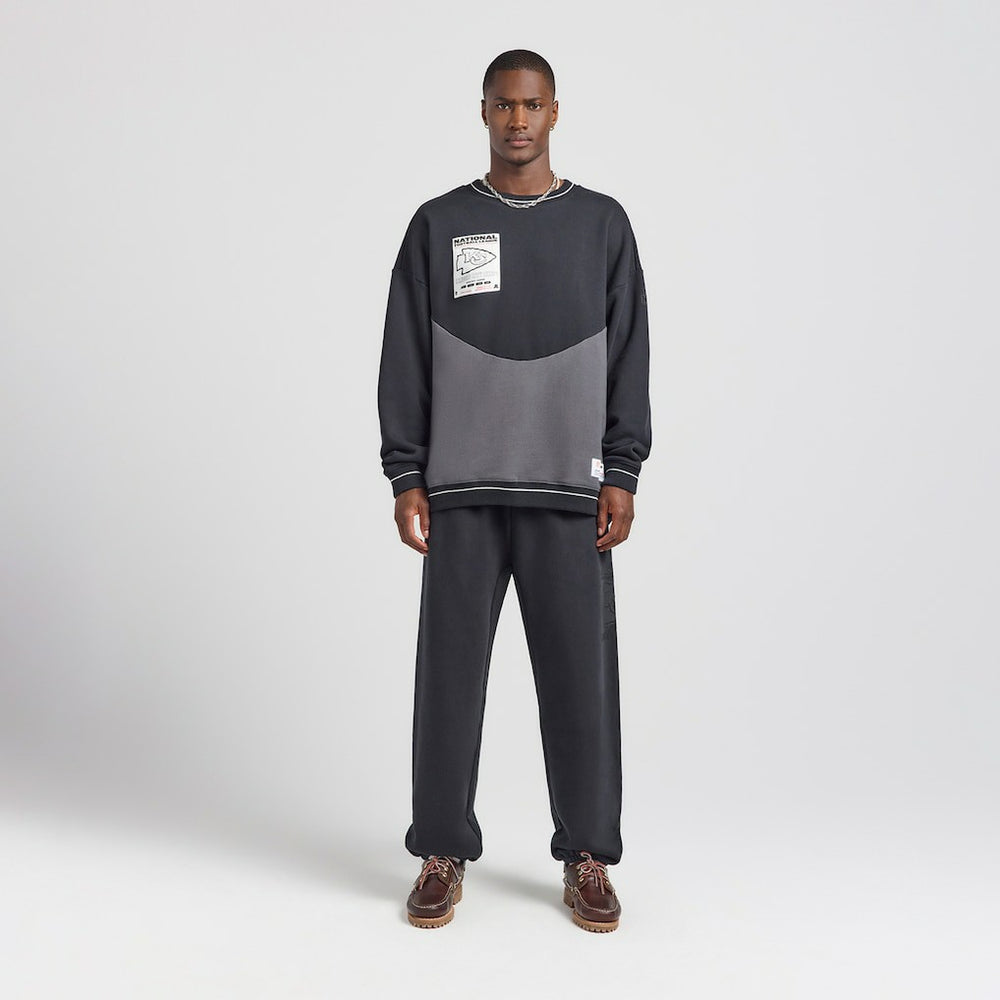 Kansas City Chiefs Off Season x NFL Unisex Fleece Sweatshirt - Black online
