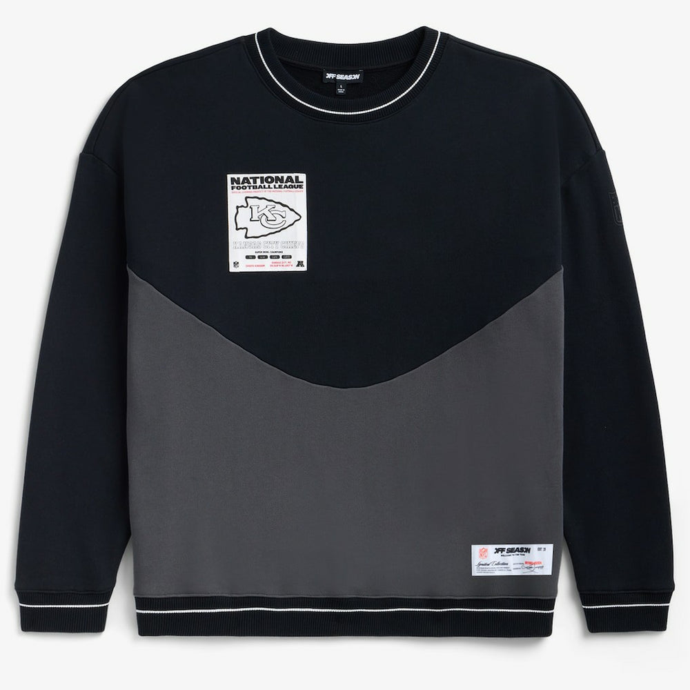Kansas City Chiefs Off Season x NFL Unisex Fleece Sweatshirt - Black online
