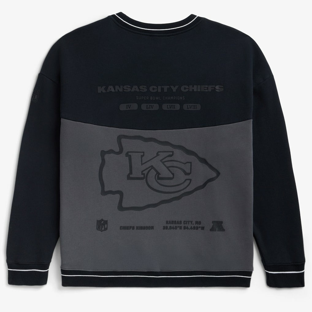 Kansas City Chiefs Off Season x NFL Unisex Fleece Sweatshirt - Black online
