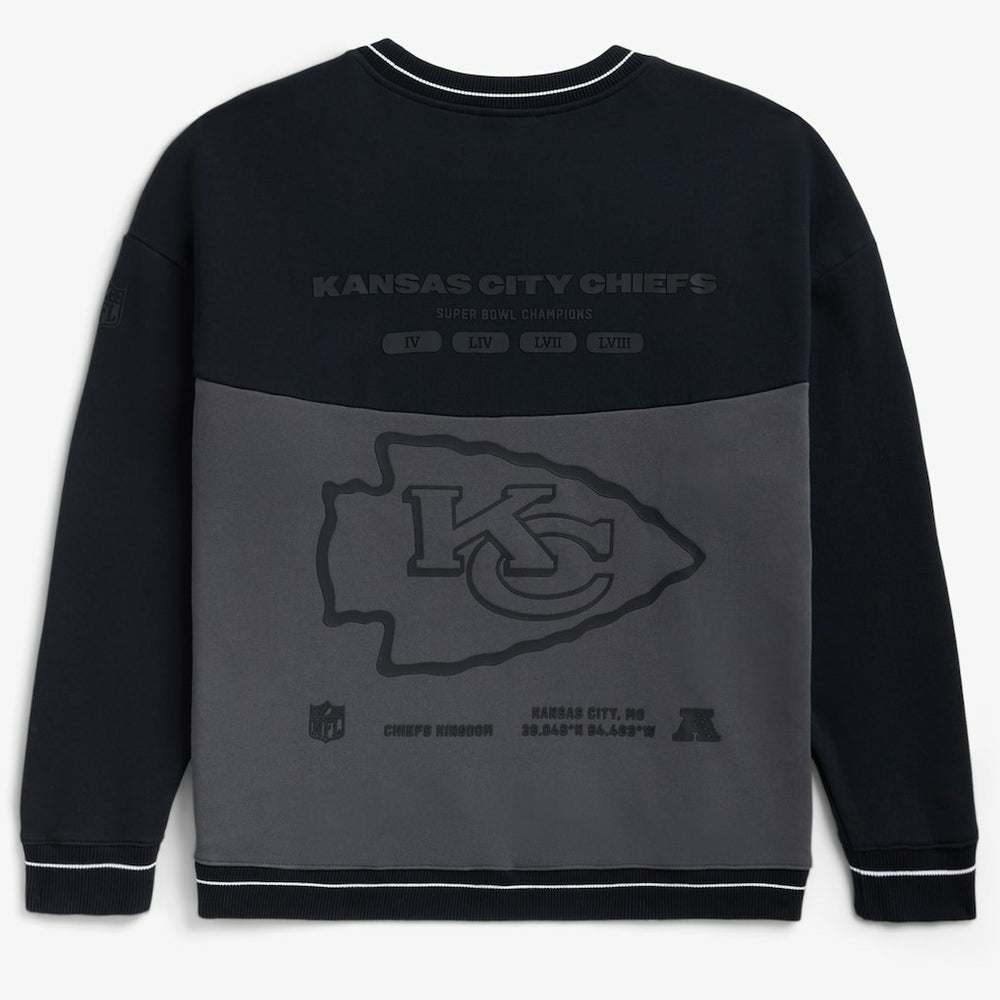 Kansas City Chiefs Off Season x NFL Unisex Fleece Sweatshirt - Black online