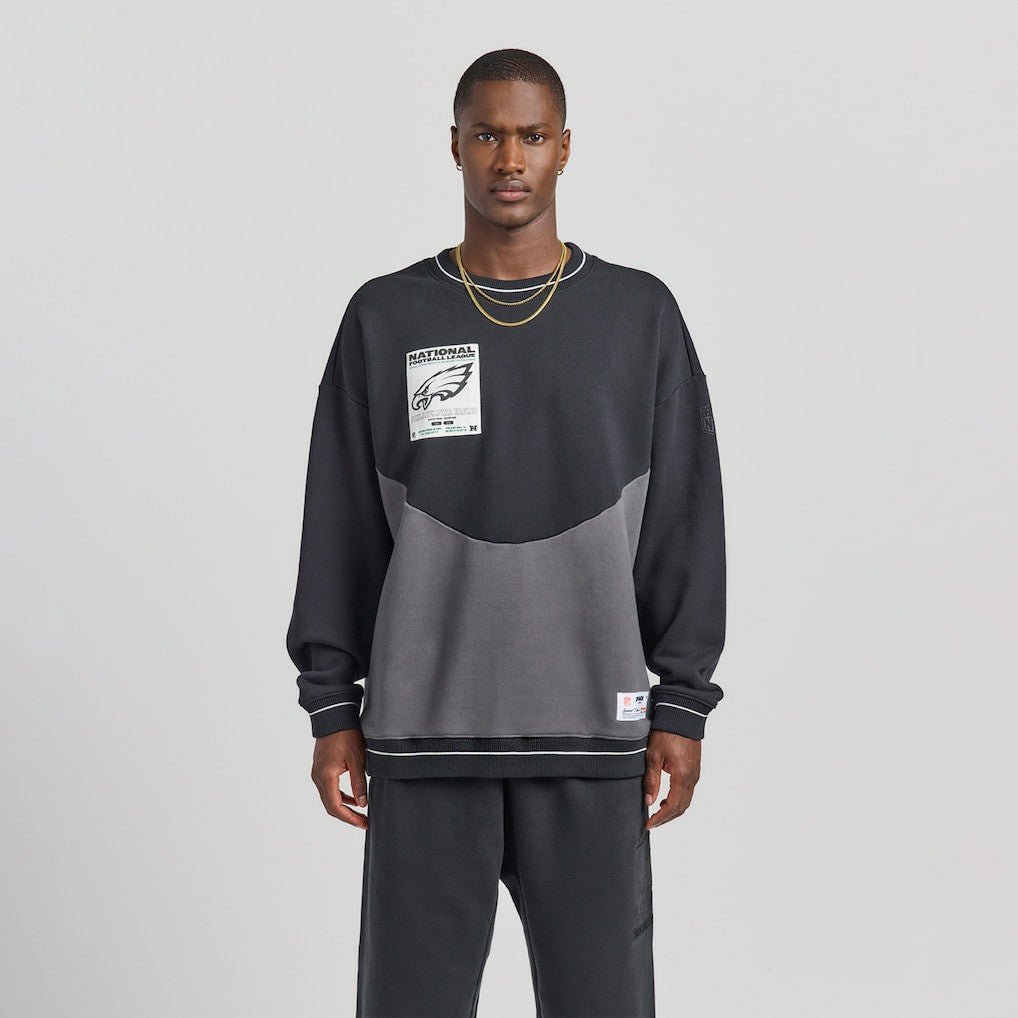 Philadelphia Eagles Off Season x NFL Unisex Fleece Sweatshirt - Black on sale