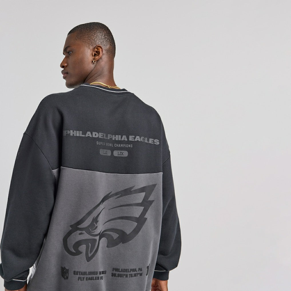 Philadelphia Eagles Off Season x NFL Unisex Fleece Sweatshirt - Black on sale