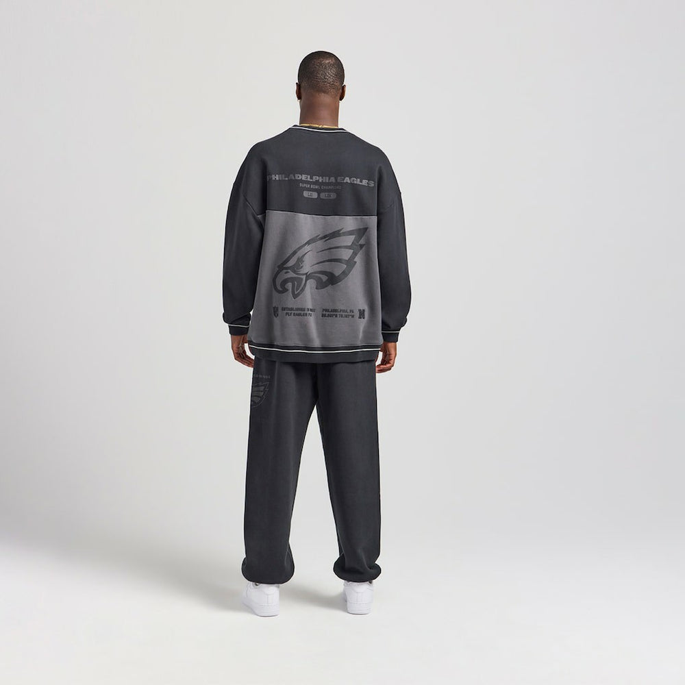 Philadelphia Eagles Off Season x NFL Unisex Fleece Sweatshirt - Black on sale