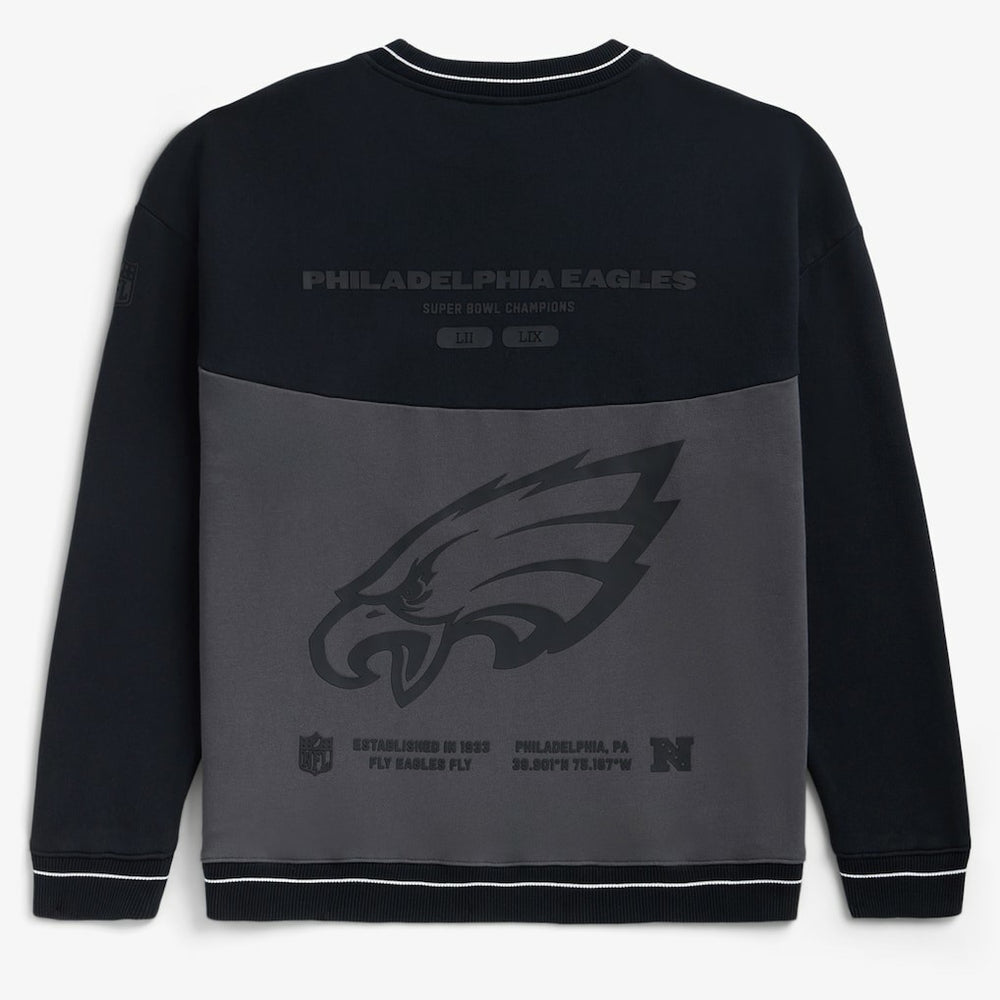 Philadelphia Eagles Off Season x NFL Unisex Fleece Sweatshirt - Black on sale