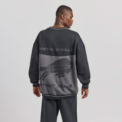 Buffalo Bills Off Season x NFL Unisex Fleece Sweatshirt - Black for sale