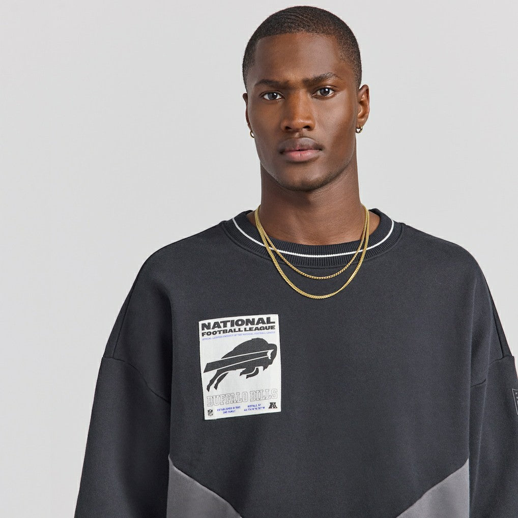 Buffalo Bills Off Season x NFL Unisex Fleece Sweatshirt - Black for sale