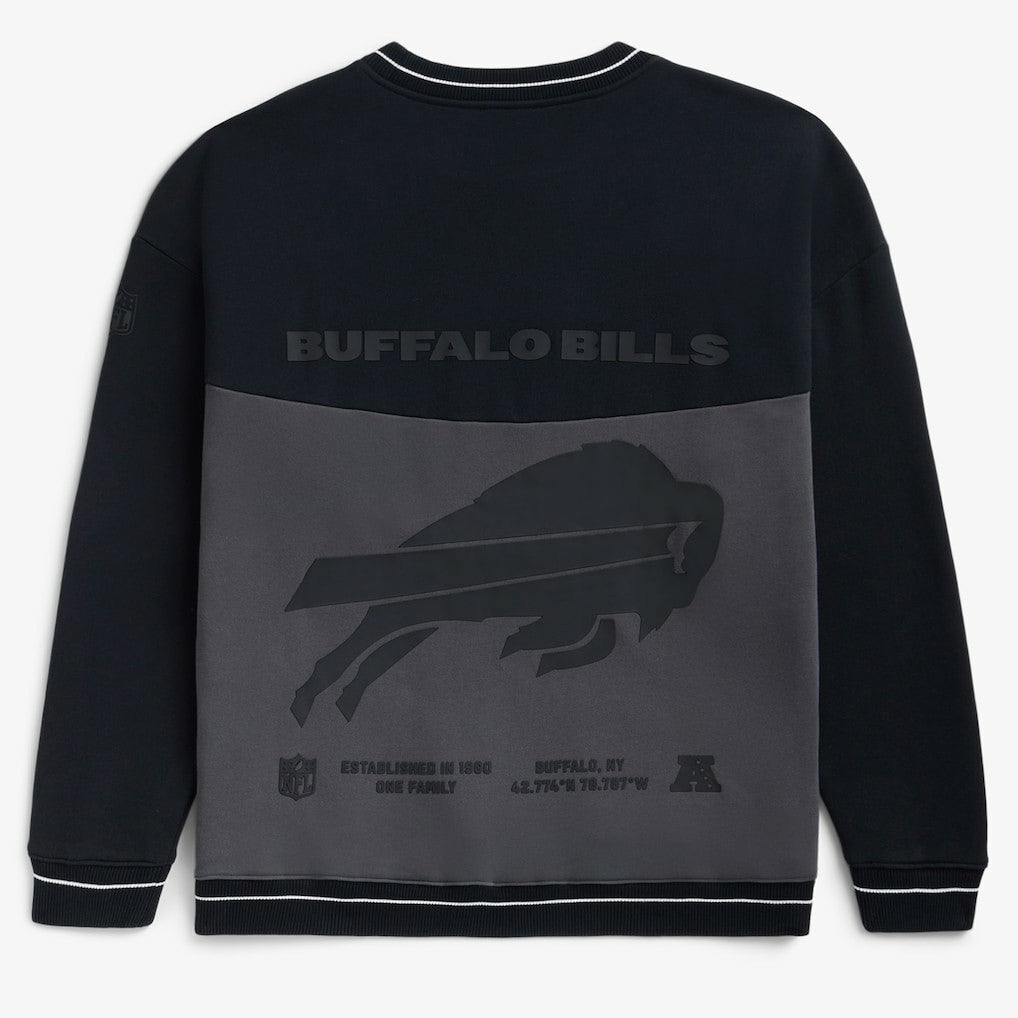 Buffalo Bills Off Season x NFL Unisex Fleece Sweatshirt - Black for sale