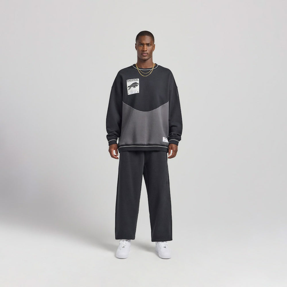 Buffalo Bills Off Season x NFL Unisex Fleece Sweatshirt - Black for sale