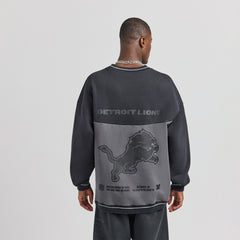 Detroit Lions Off Season x NFL Unisex Fleece Sweatshirt - Black discount