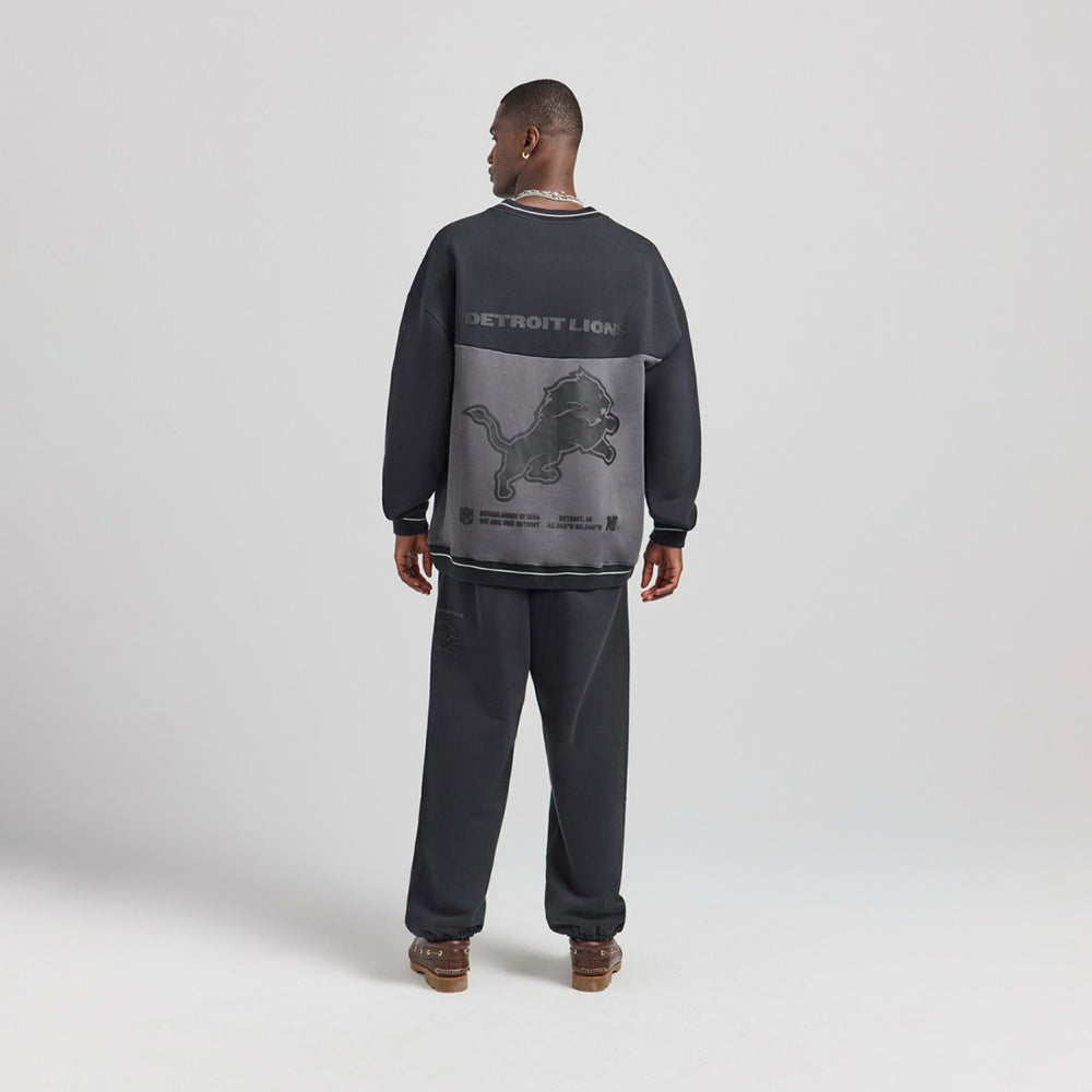 Detroit Lions Off Season x NFL Unisex Fleece Sweatshirt - Black discount