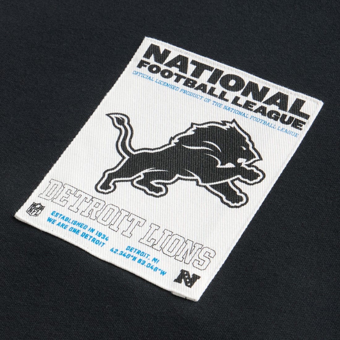 Detroit Lions Off Season x NFL Unisex Fleece Sweatshirt - Black discount