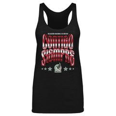 Mexico National Team 500 Level Women's Contigo Siempre Vintage Tri-Blend Tank Top - Black discount