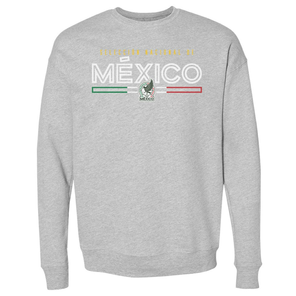 Mexico National Team 500 Level Inline Pullover Sweatshirt - Heather Gray shop