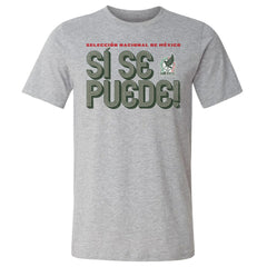 Mexico National Team 500 Level Si Se Puede Inline Bold T-Shirt - Heather Gray sale