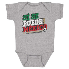 Mexico National Team 500 Level Infant Si Se Puede  Bodysuit for sale - Heather Gray