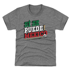 Mexico National Team 500 Level Youth Si Se Puede T-Shirt - Gray sale