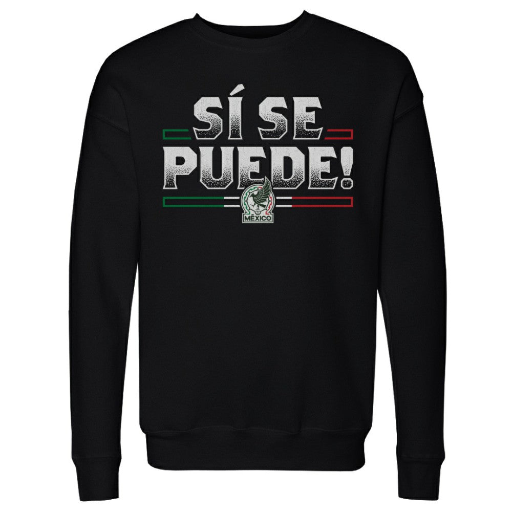 Mexico National Team 500 Level Si Se Puede Pullover Sweatshirt - Black outlet