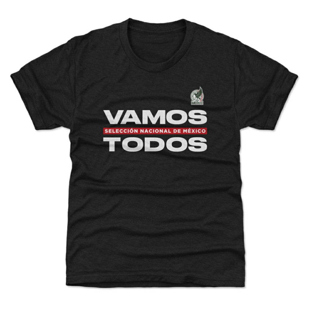 Mexico National Team 500 Level Youth Vamos Todos T-Shirt - Black outlet