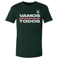 Mexico National Team 500 Level Vamos Todos Cotton T-Shirt - Forest Green online
